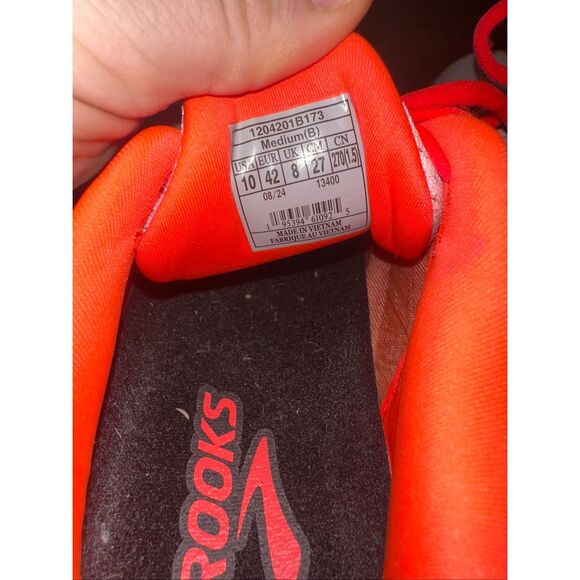 Brooks Women’s Ghost Max 2 'Peach Coral' Running Shoes Size 10 - Picture 10 of 10